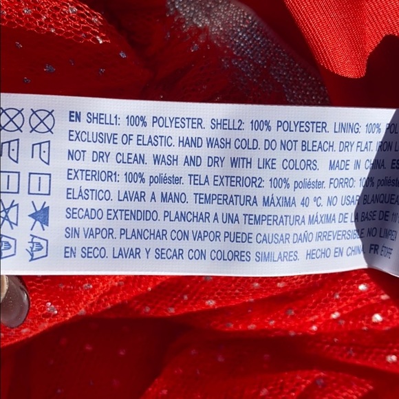 Girls Metallic Tulle Skirt - Picture 6 of 7